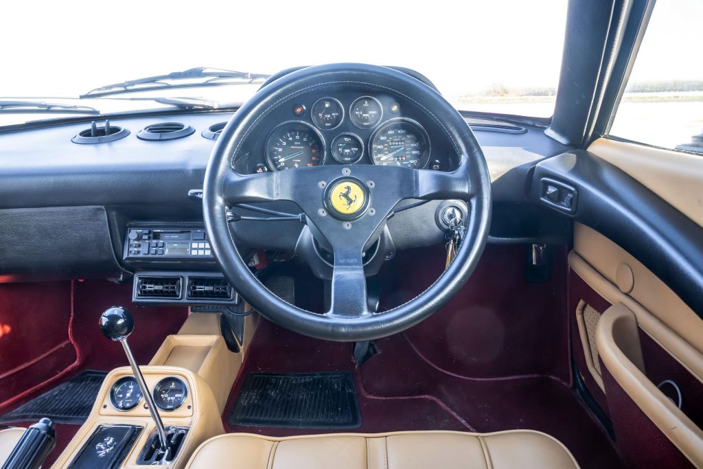 Ferrari 308 interior