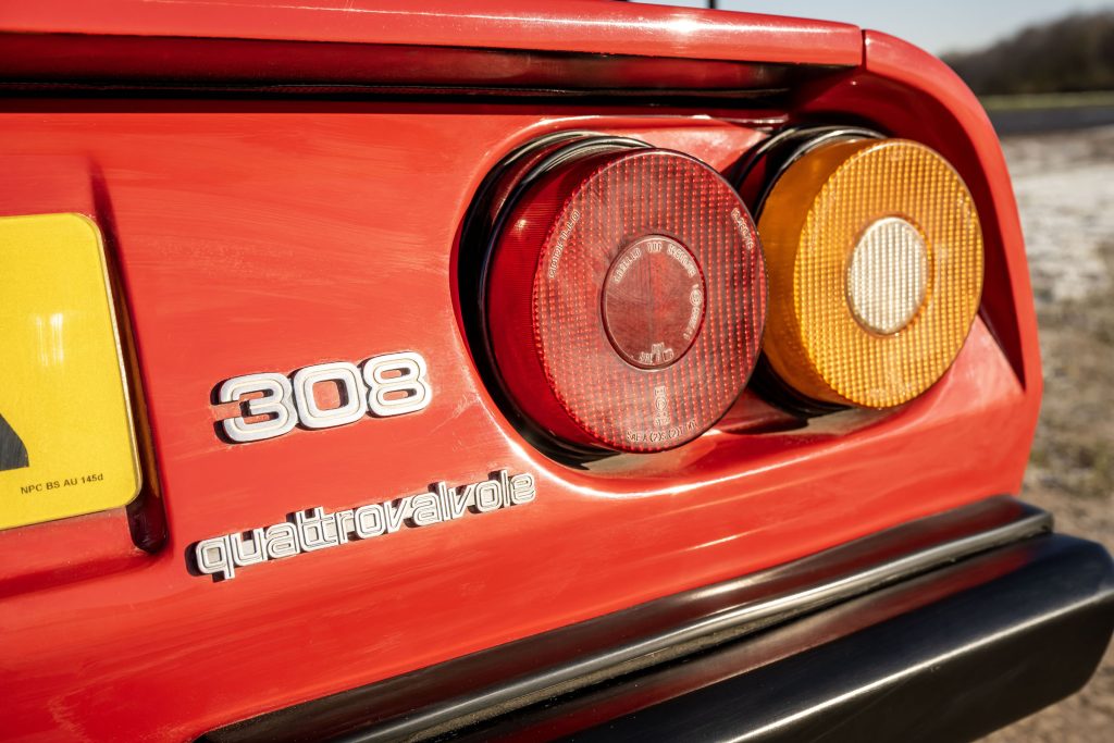 Ferrari 308 badge lights