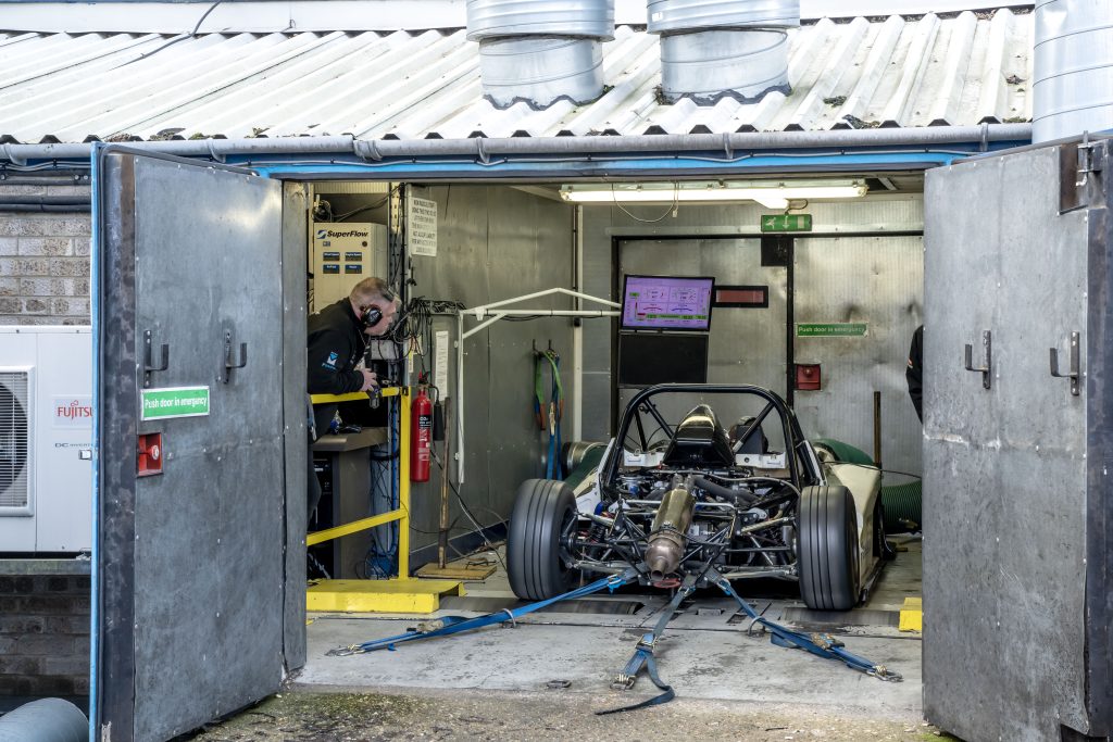 Radical Sportscars engine testing