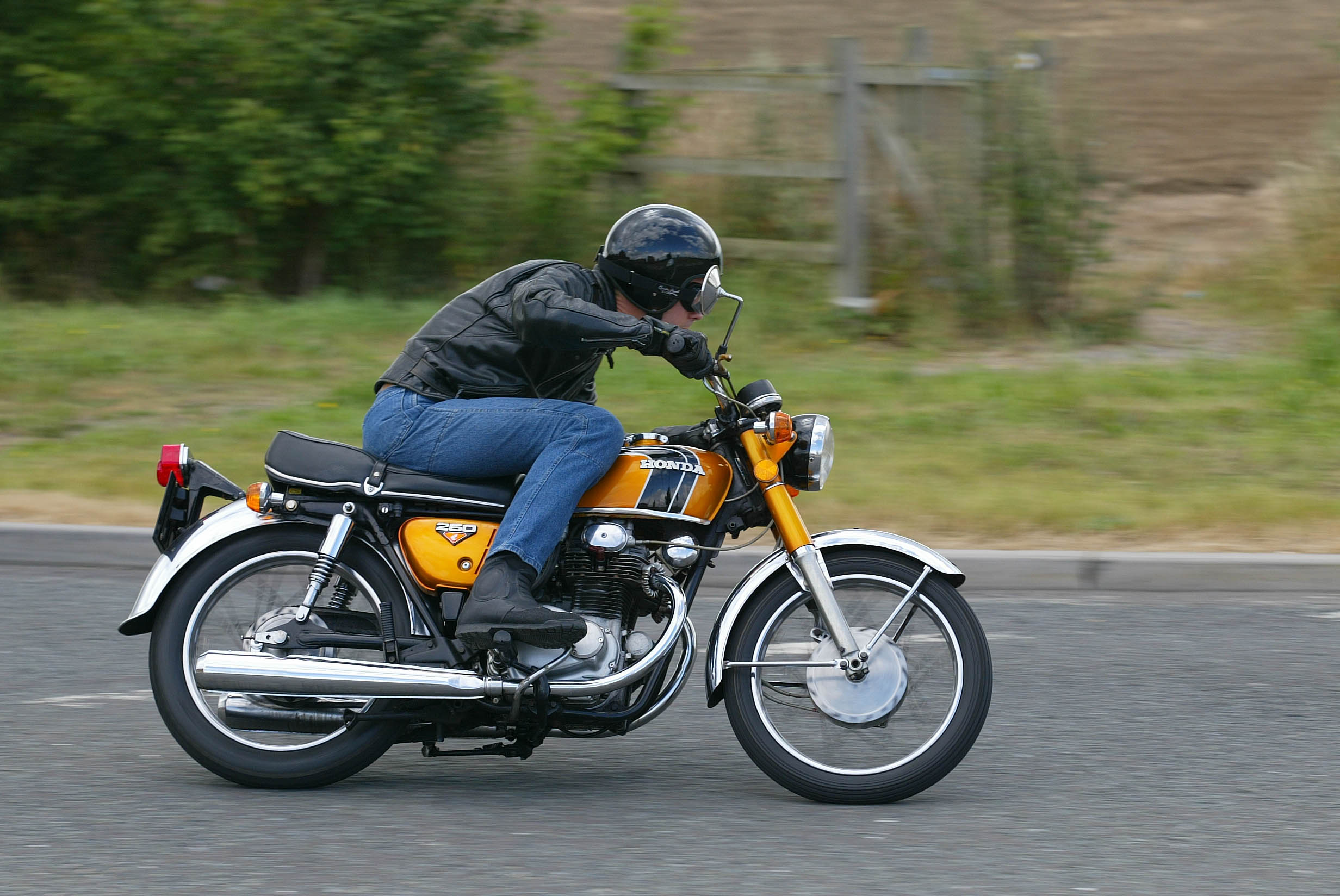 The Honda CB250 was no ball of fire, but mine got close