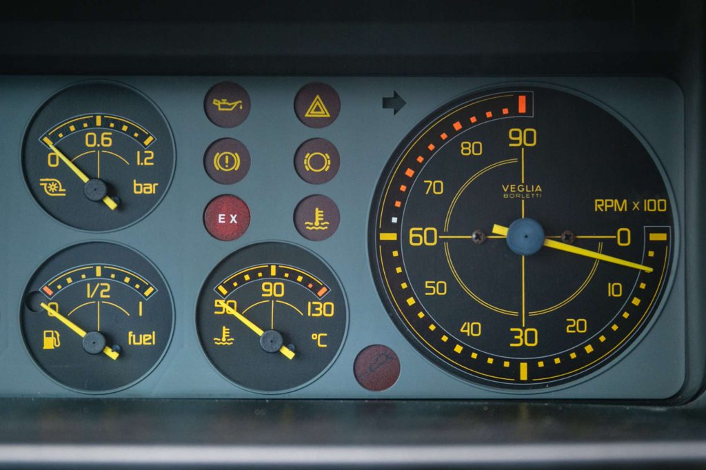 Lancia Delta Integrale dials