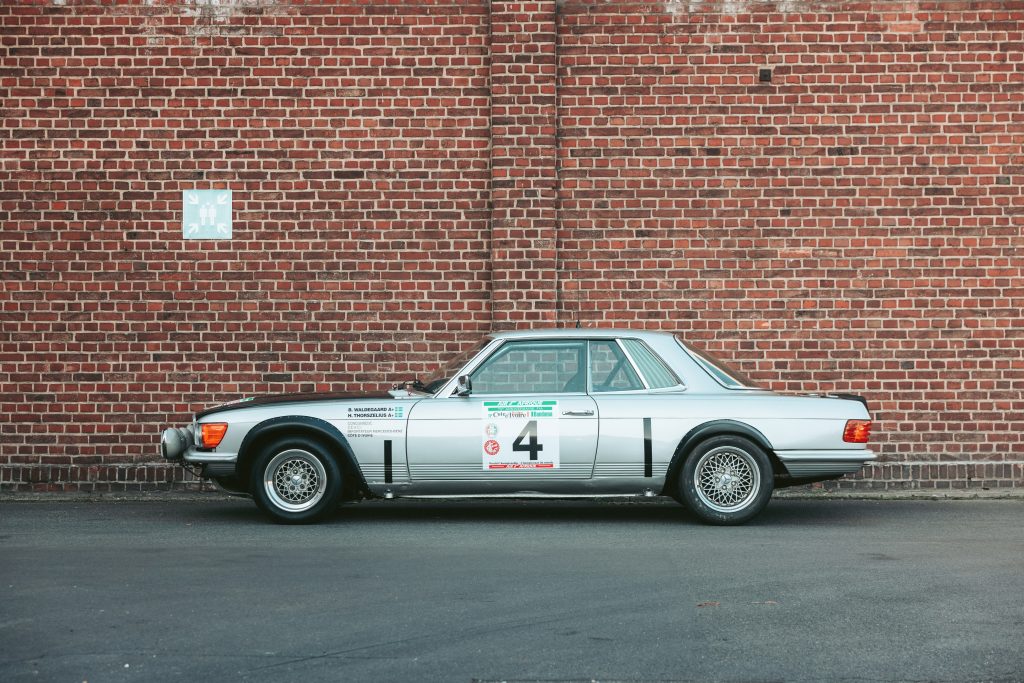 Mercedes 450 SLC Rallyewagen