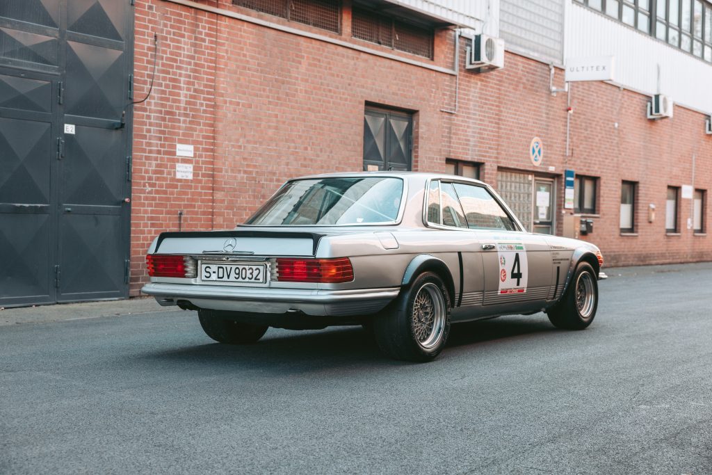 Mercedes-Benz 450 SLC rally car