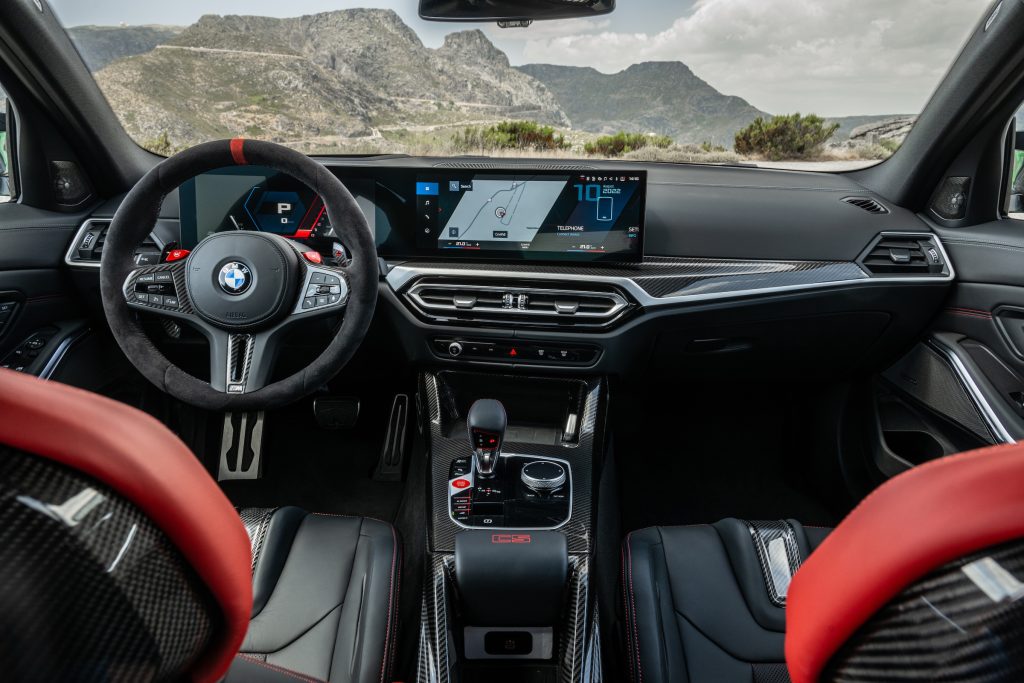 BMW M3 CS interior