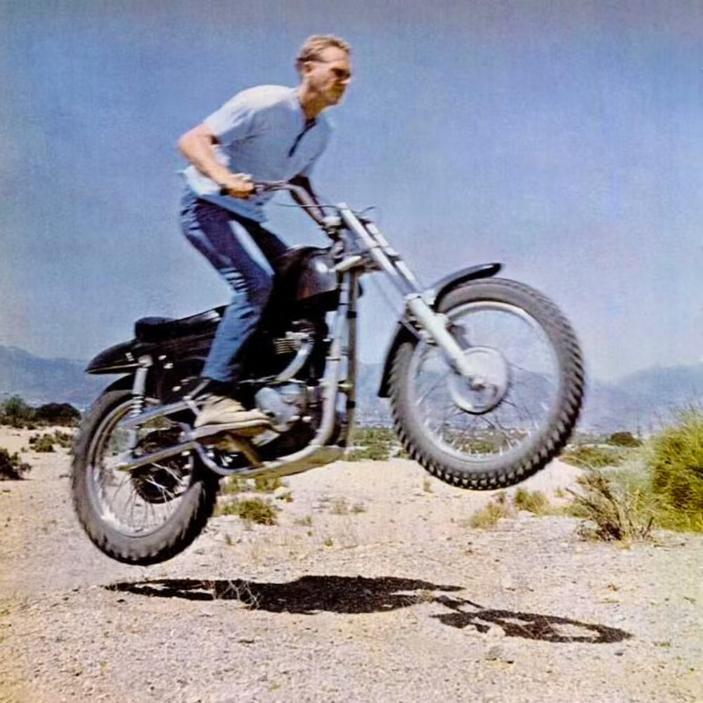 Steve McQueen’s favourite bike was a little-known British brand