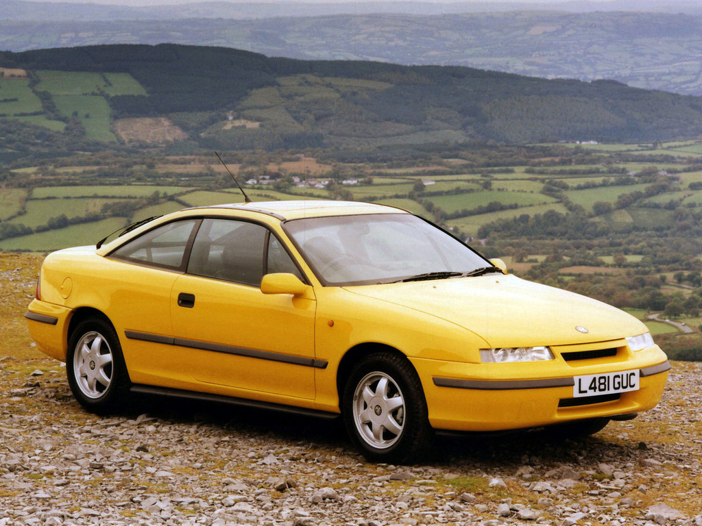 The Vauxhall Calibra was aerodynamic but NOT an embarrassment