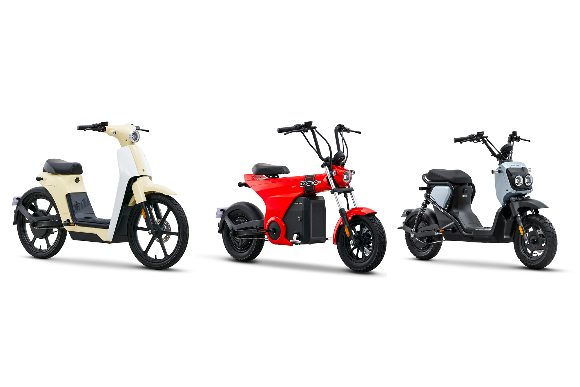 Cub, Dax, and Zoomer reprised as retro scooters for China