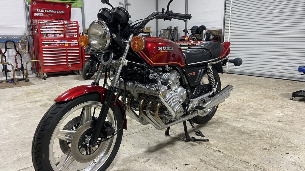 Evel Knievel's 1979 Honda CBX Ties Model's Auction Price Record