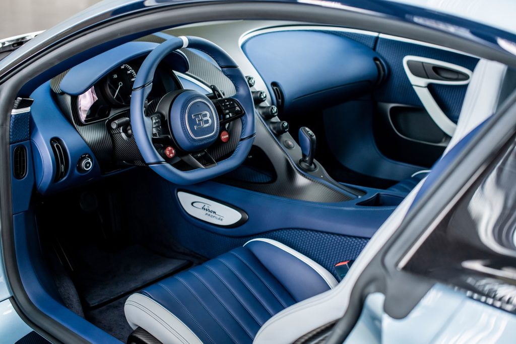 Bugatti Chiron Profilee interior