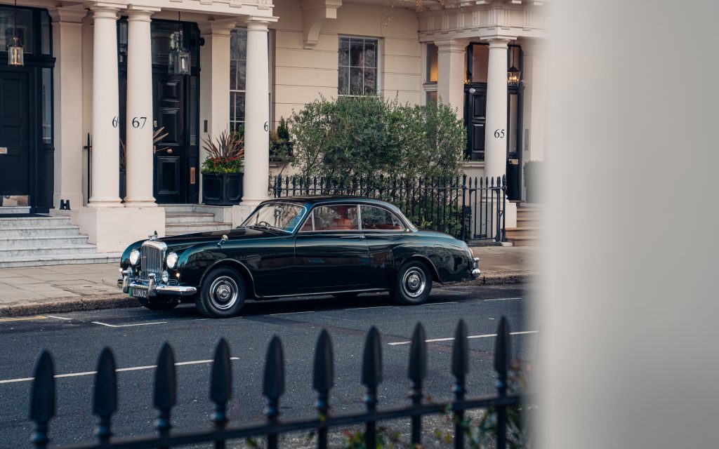 Rare Bentley gets electro-mod treatment