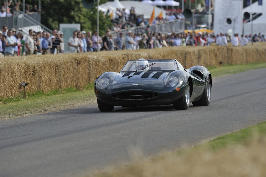 Driving the Jaguar XJ13