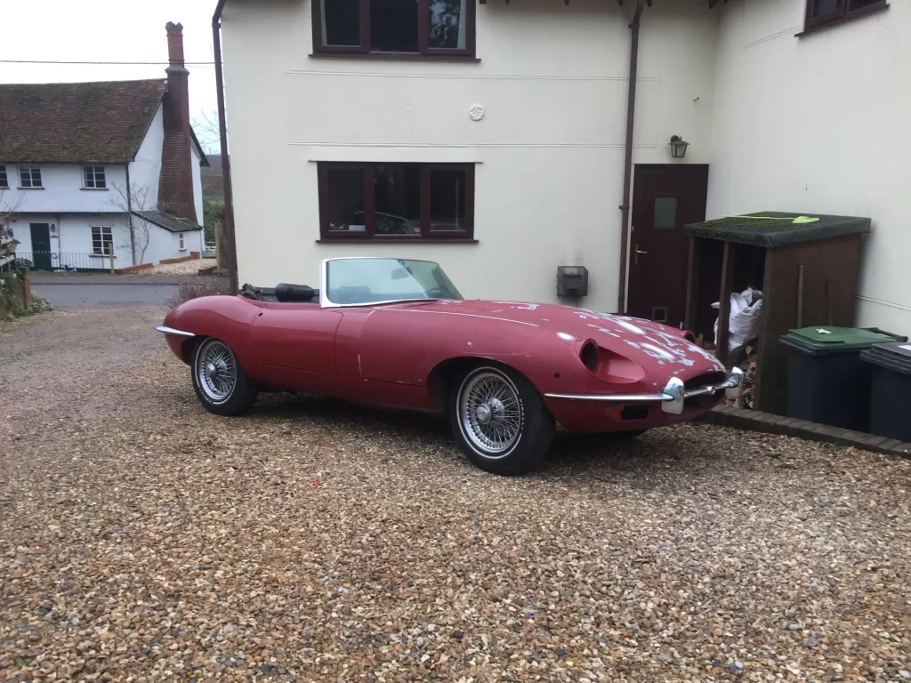 Jaguar E-type restoration