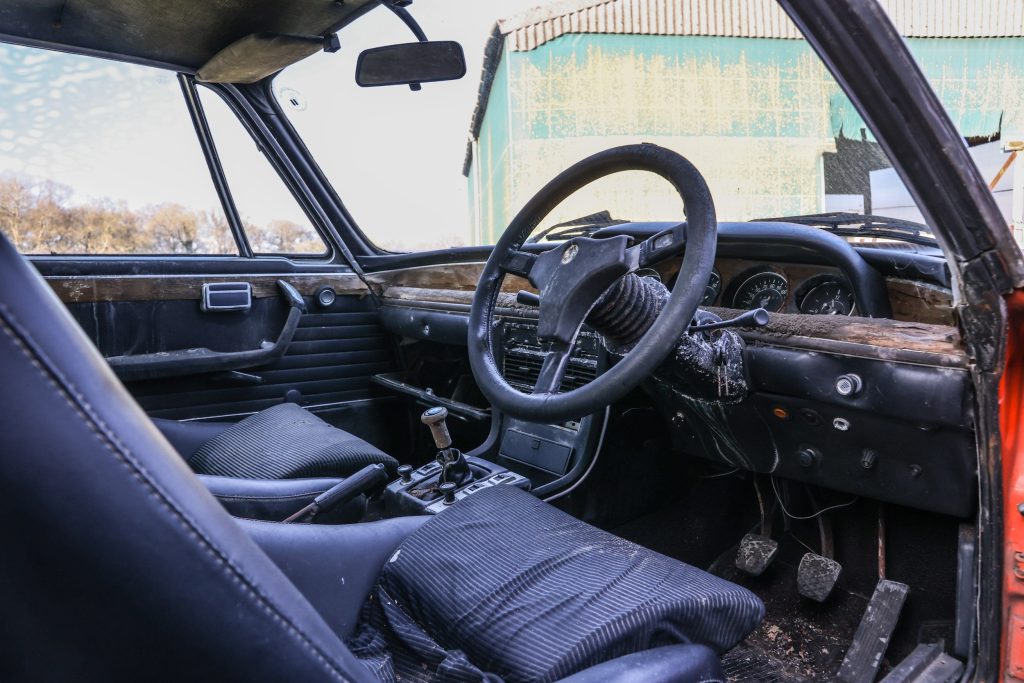 BMW CSL interior