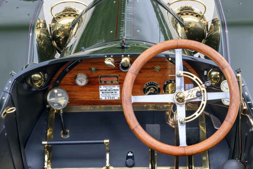 Simplex Torpedo Tourer interior