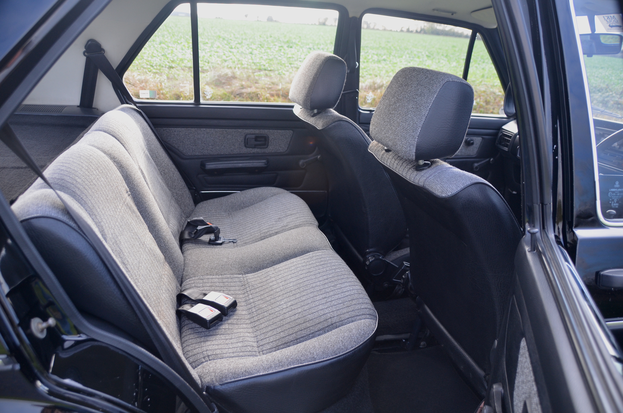 Volkswagen Golf Mk1 rear seats