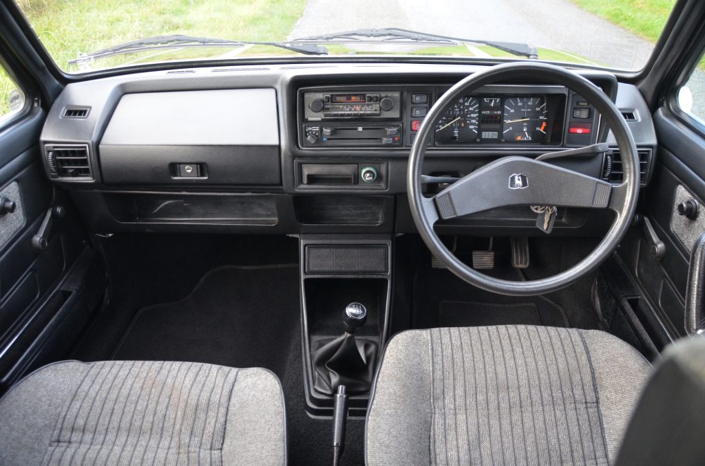 Volkswagen Golf Mk1 interior