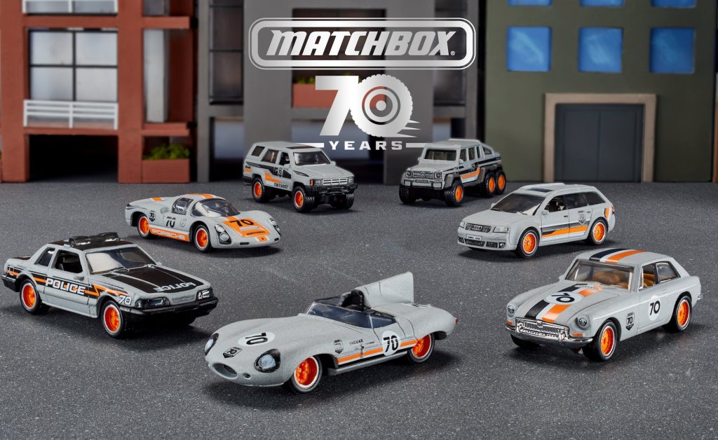 Matchbox 70th anniversary diecast