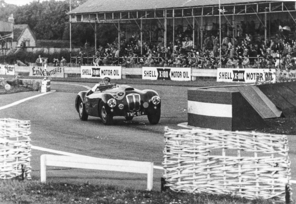 Frazer Nash Mille Miglia racing at Goodwood