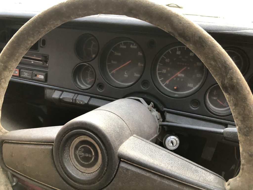 Ford Capri steering wheel