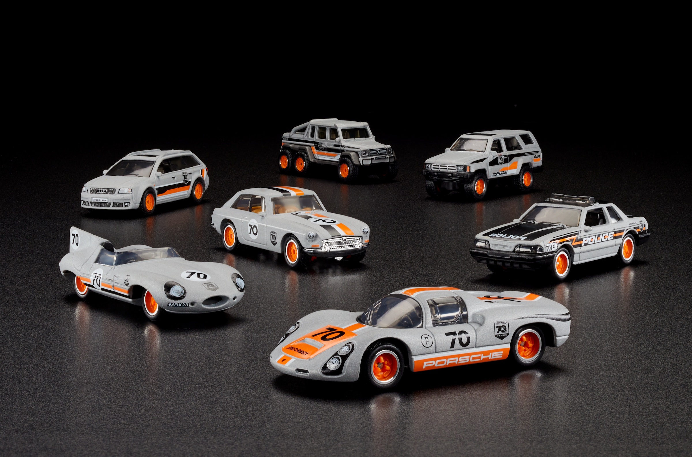 D-Type, MGB, Porsche 910 among 70th anniversary Matchbox collection