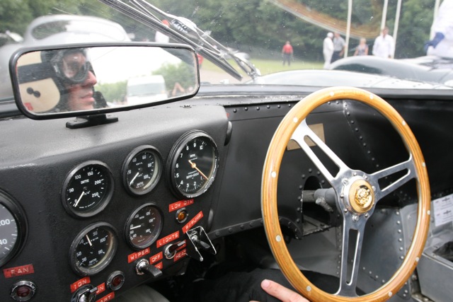 David Lillywhite in the Jaguar XJ13