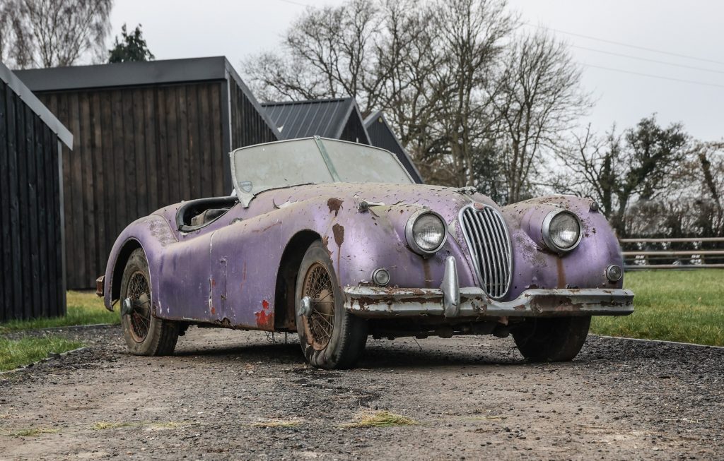 Jaguar XK140 project