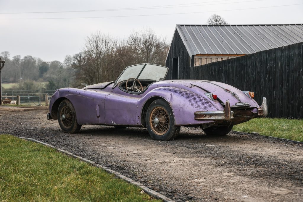 Jaguar XK140 restoration