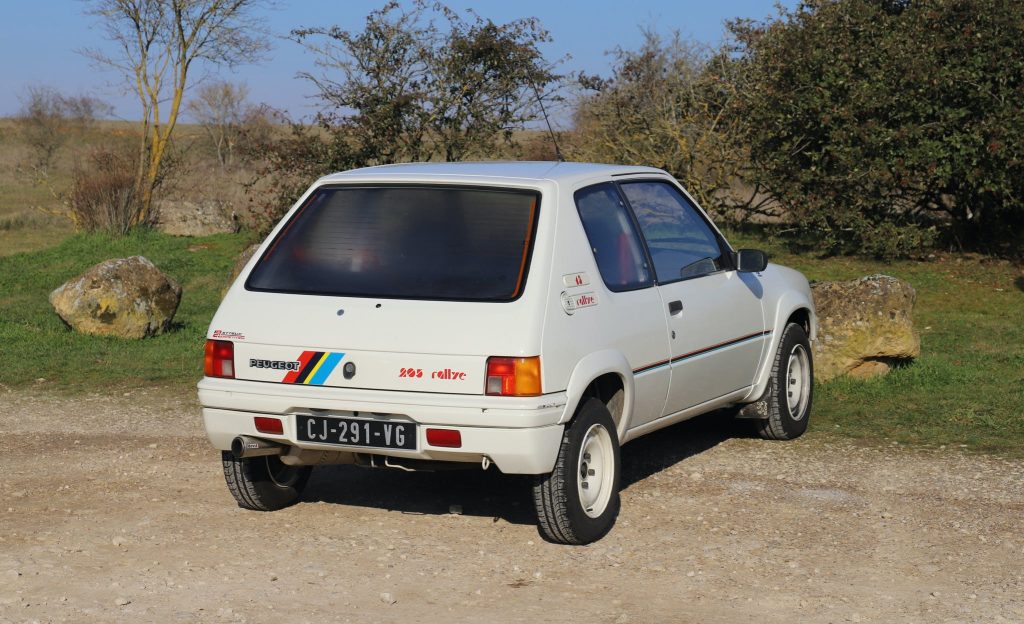 Peugeot 205 Rallye auction