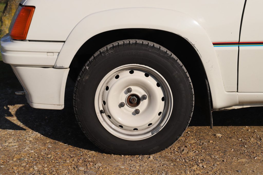 Peugeot 205 Rallye steel wheels