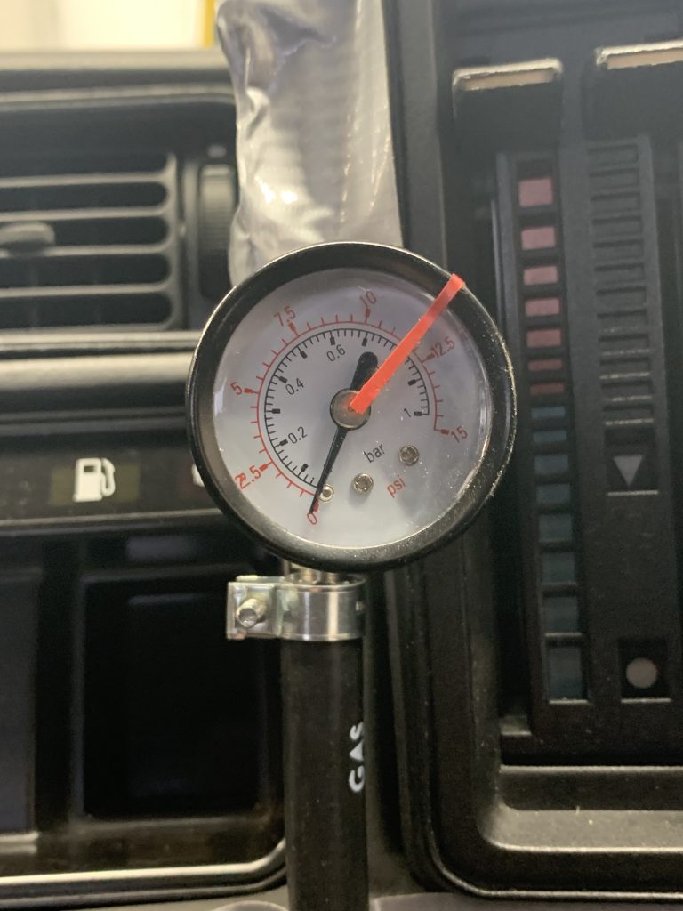 Turbo boost gauge