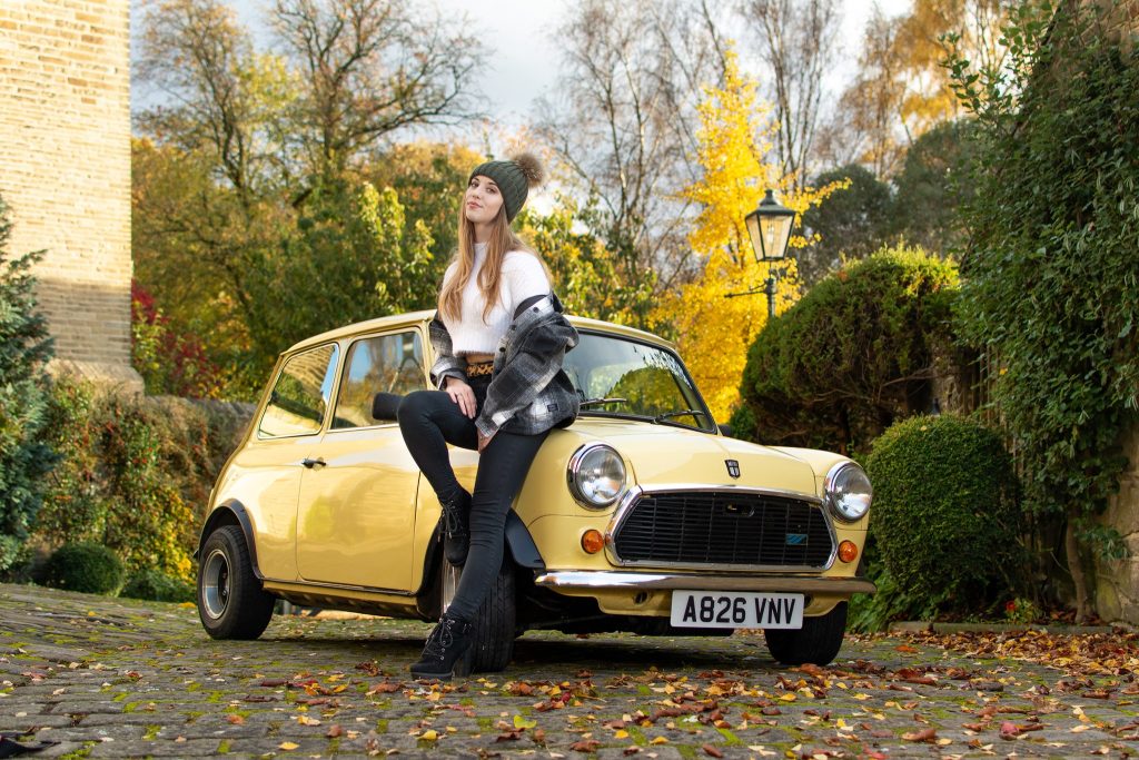 Lauren Elwin: Classic car lover, budding motocross rider and model