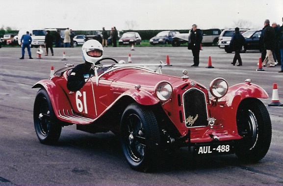 Nick Mason and his Alfa Romeo 8C