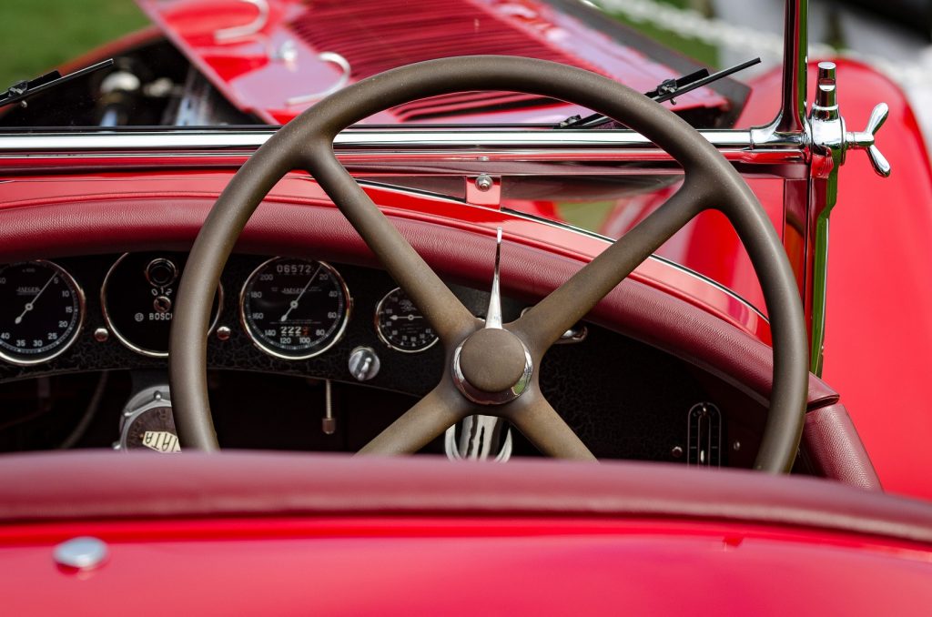 Nick Mason's former Alfa Romeo 8C at Pebble Beach 2019