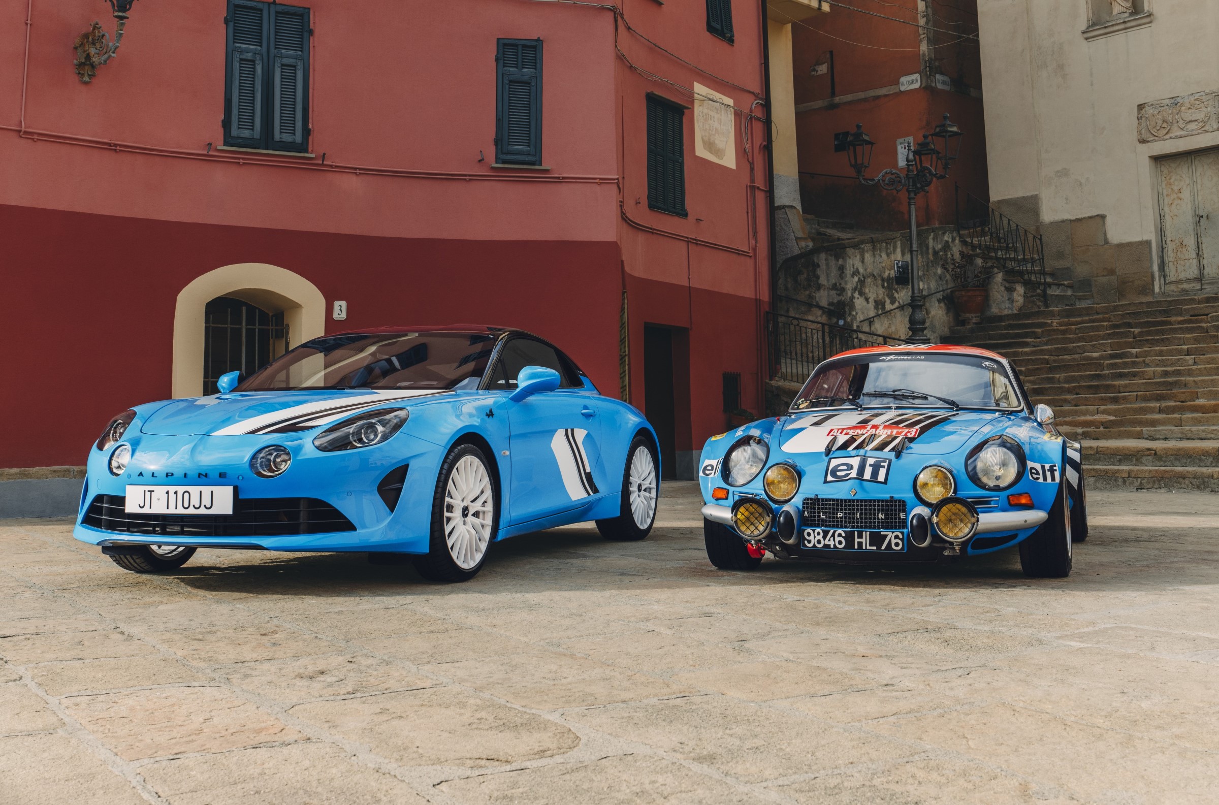 Sanremo Rally theme for latest Alpine A110 special