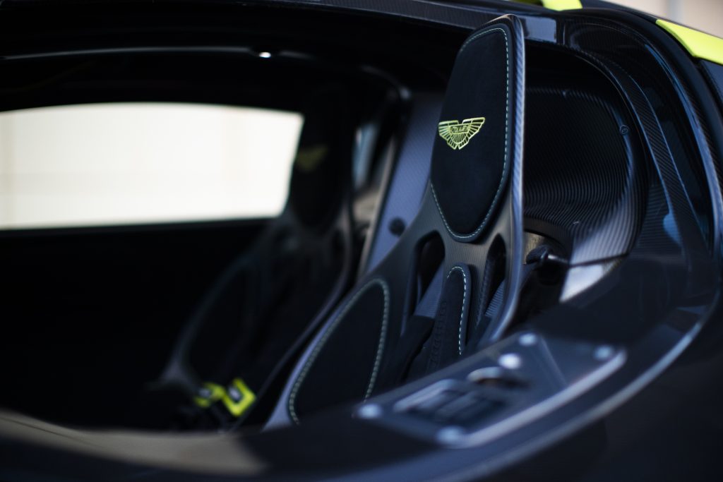 Aston Martin Valkyrie seat