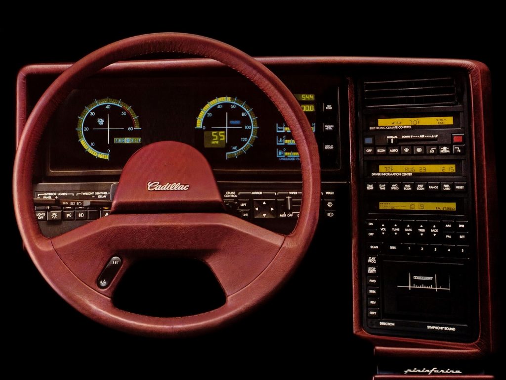 Cadillac Allante digital