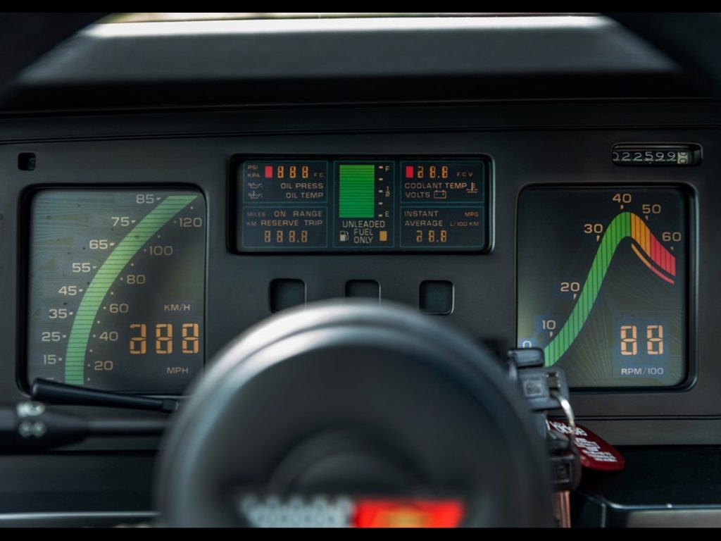 Corvette C4 digital dashboard