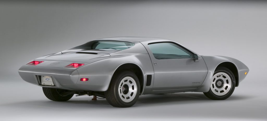 Mid-engined Corvette concept
