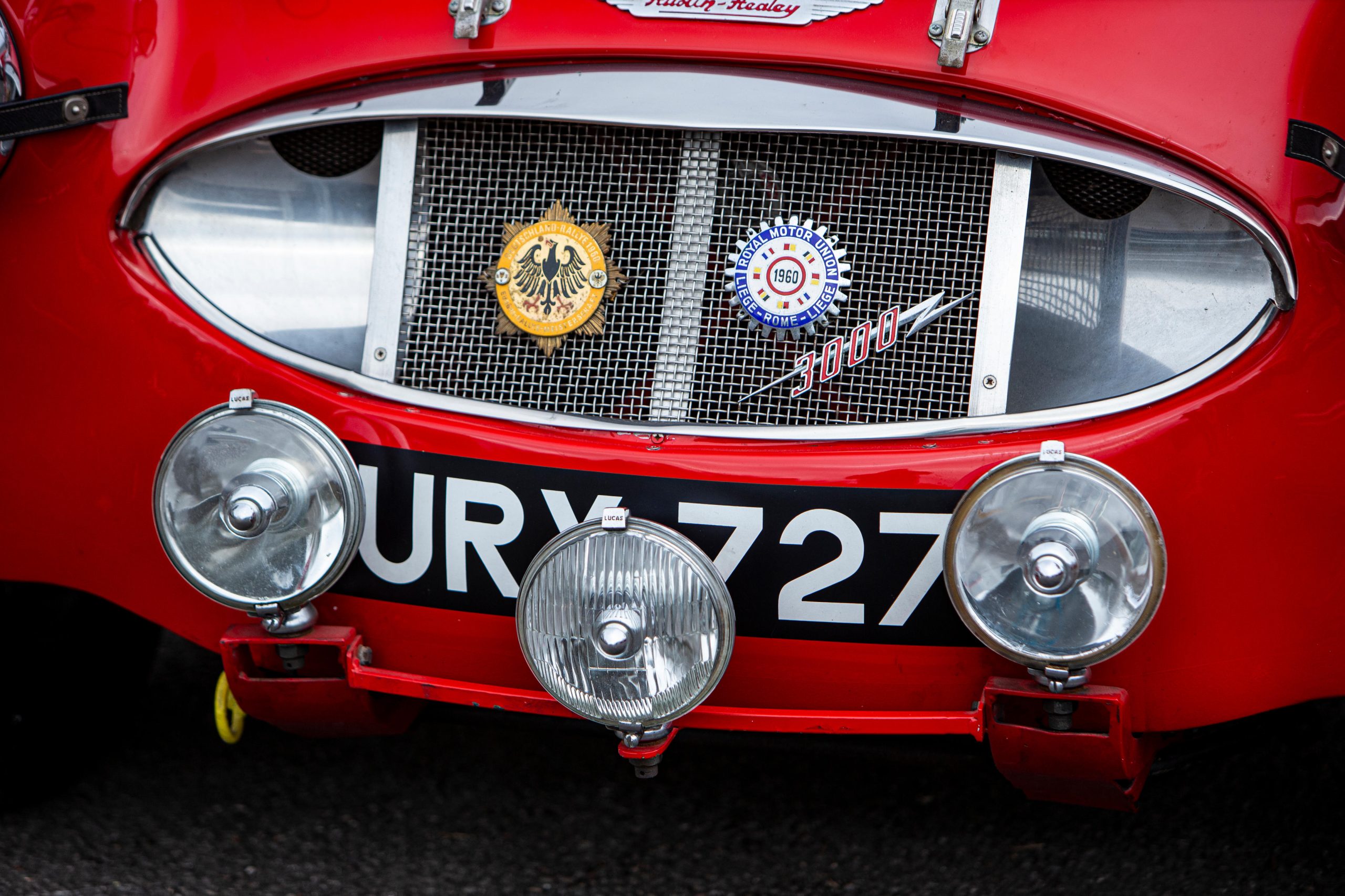 Pat Moss 1960 Austin-Healey 3000