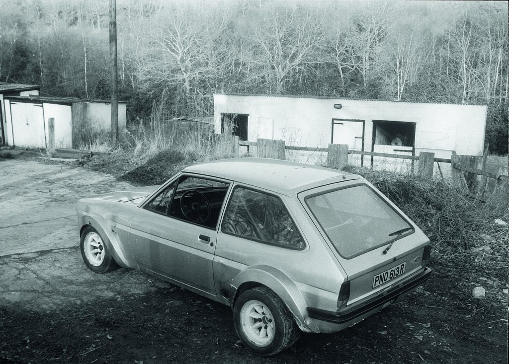 Ford Fiesta rally car project Boreham