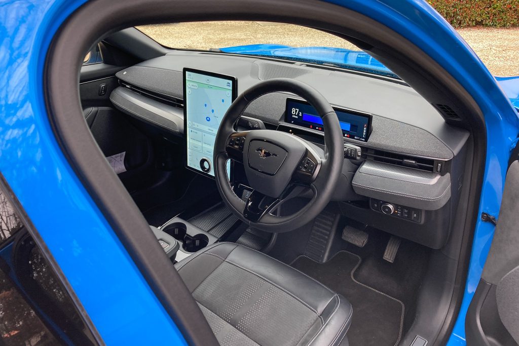 Ford Mustang Mach-E GT interior