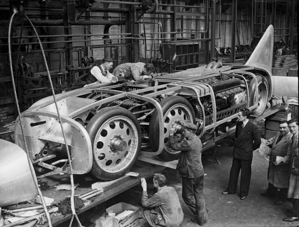 Thunderbolt Land Speed Record car