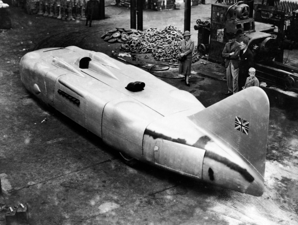 Thunderbolt Land Speed Record car