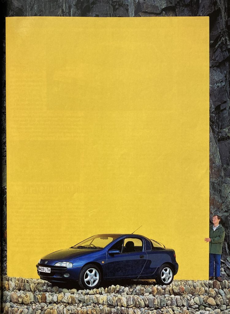 Vauxhall Tigra advert