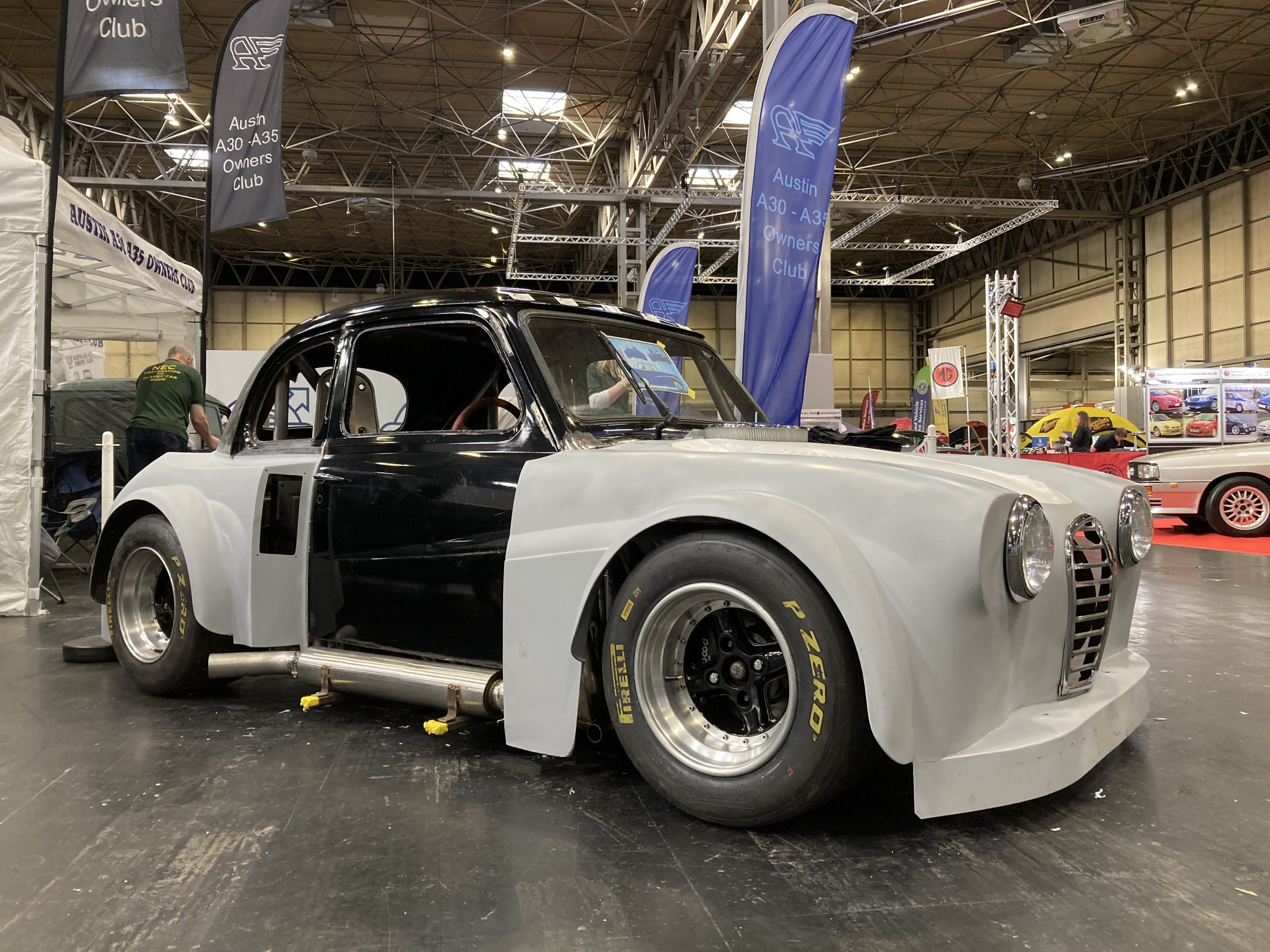 This Mustang-powered Austin A35 is nearly ready to race