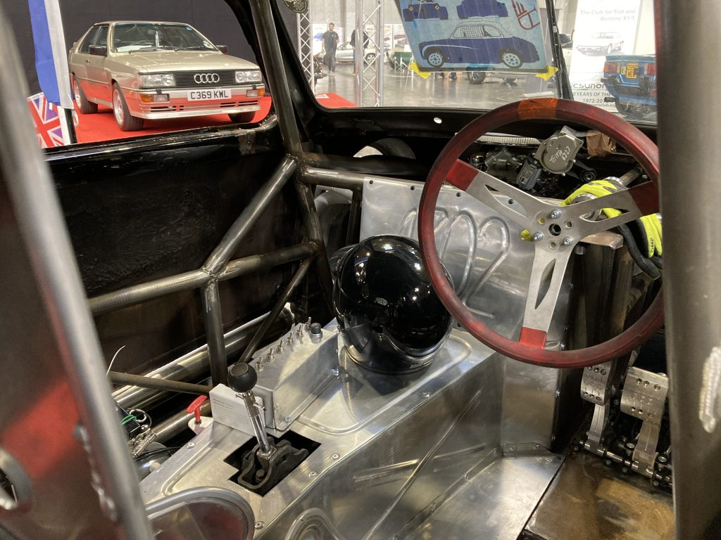 Austin A35 race interior