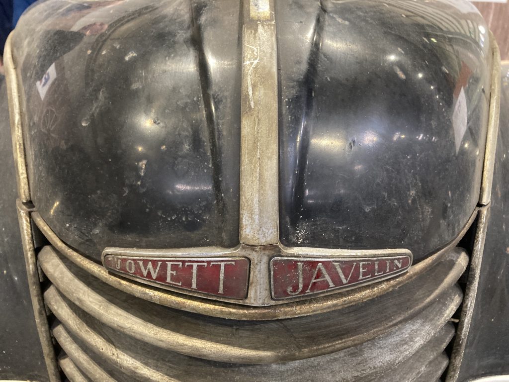 Jowett Javelin barn find badge