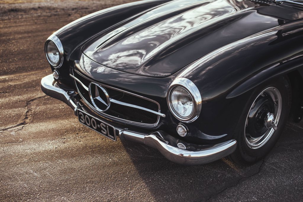 Mercedes 300 SL Gullwing drive