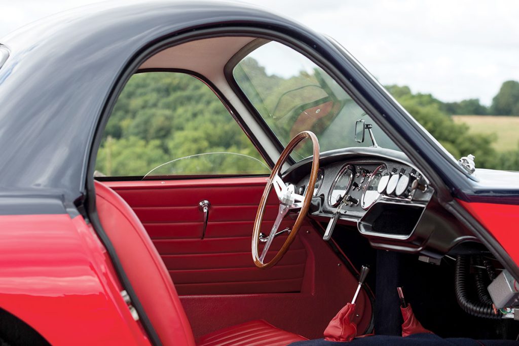 Morgan Plus 4 Plus interior