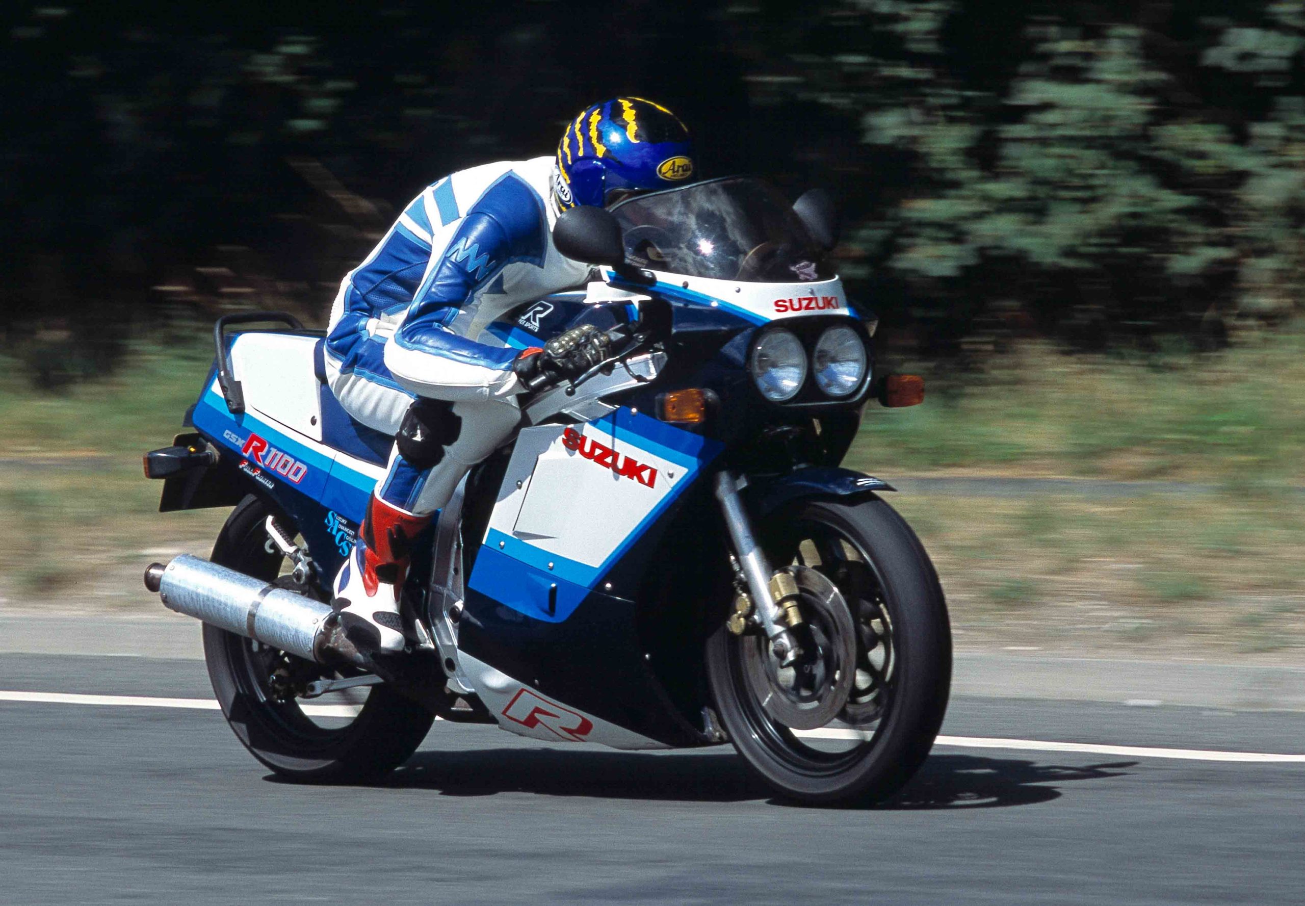 The Suzuki GSX-R1100 was so fast, I had to recalibrate my brain